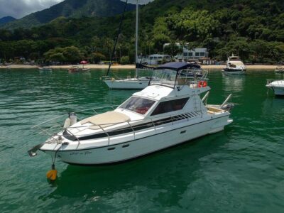 Lancha Intermarine Oceanic 36 pés, Roteiro Sul Completo