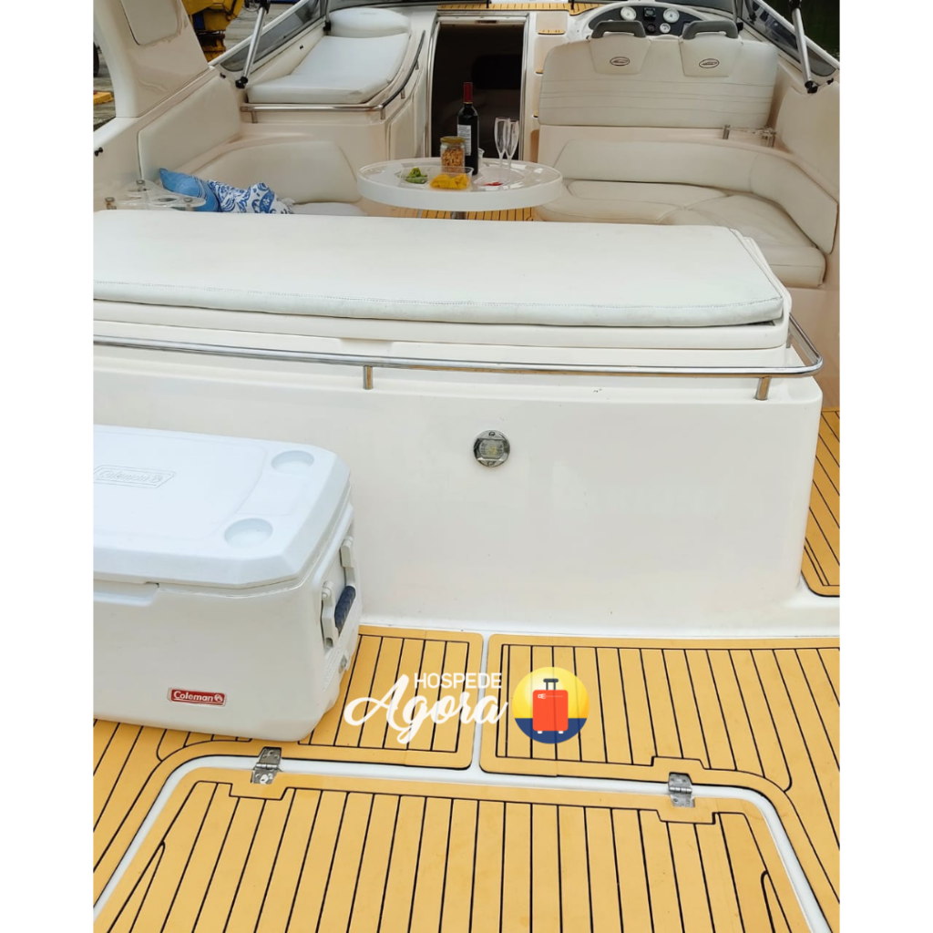 Lancha Intermarine 33, Roteiro Canal Sentido Norte Com Destino até Praia da Armação