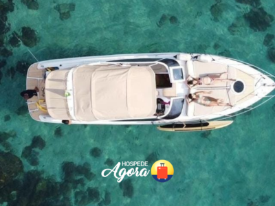 Lancha Intermarine 33, Roteiro Canal Sentido Sul com Destino até Praia do Curral