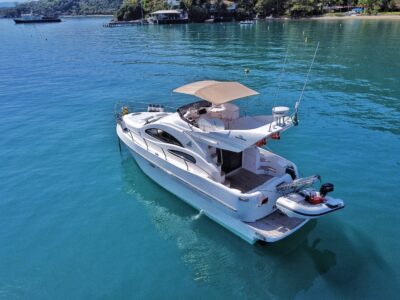 Lancha Azimut 380 Full, Roteiro Sul Curto