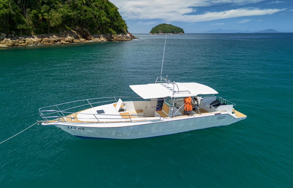 Lancha BRM 330, Roteiro Sul, Ilha Anchieta e Região