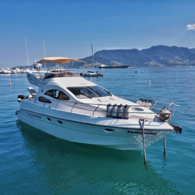 Lancha Azimut 380 Full, Roteiro Norte Completo