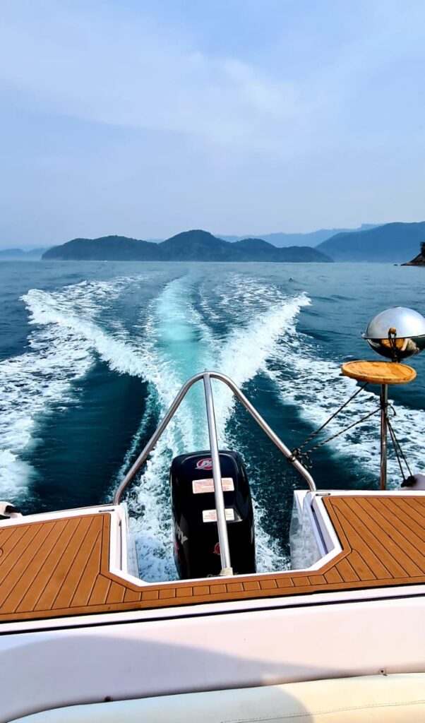 Lancha Ventura 230, Roteiro Sul, Ilha Anchieta e Região