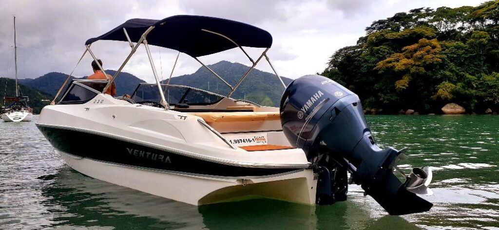 Lancha Ventura 230 ll, Roteiro Sul Curto