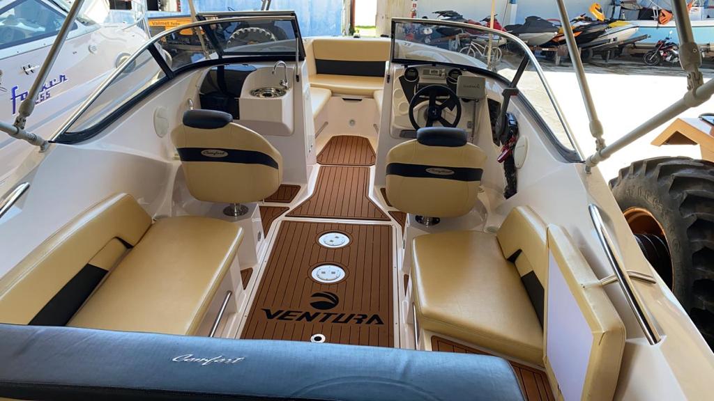 Lancha Ventura 230 ll, Roteiro Sul Curto