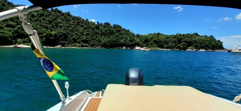 Lancha Ventura 230 ll, Roteiro Sul Curto