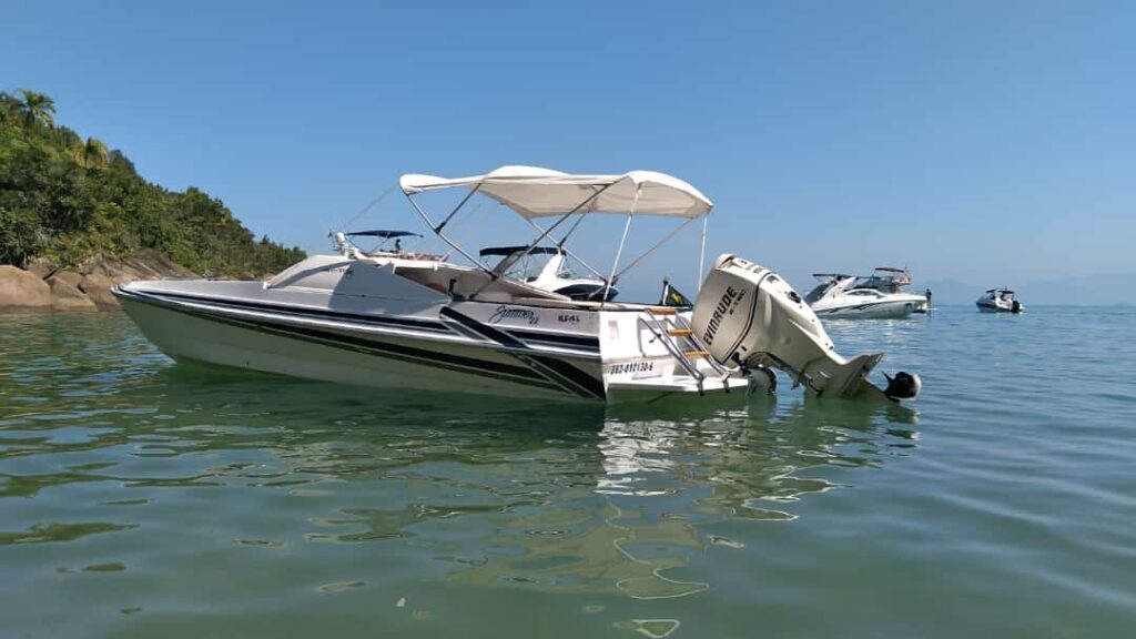 Lancha Real 220, Roteiro Sul, Ilha Anchieta e Região