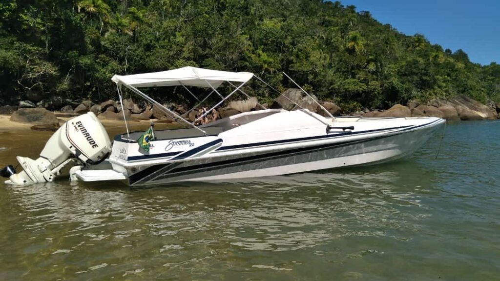 Lancha Real 220, Roteiro Sul, Ilha Anchieta e Região