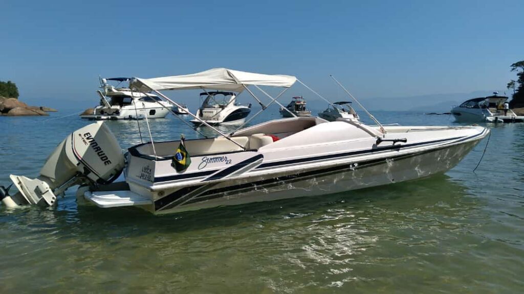 Lancha Real 220, Roteiro Sul, Ilha Anchieta e Região