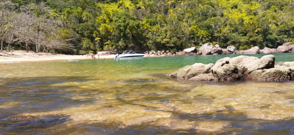 Lancha Ventura 230 ll, Roteiro Sul Curto