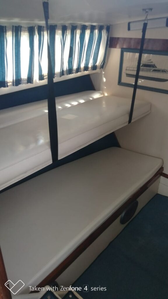 Lancha Carbrasmar 32 pés ll, Roteiro até a Praia da Fome