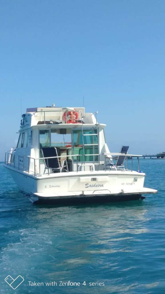 Lancha Carbrasmar 32 Pés ll, Roteiro Canal Norte