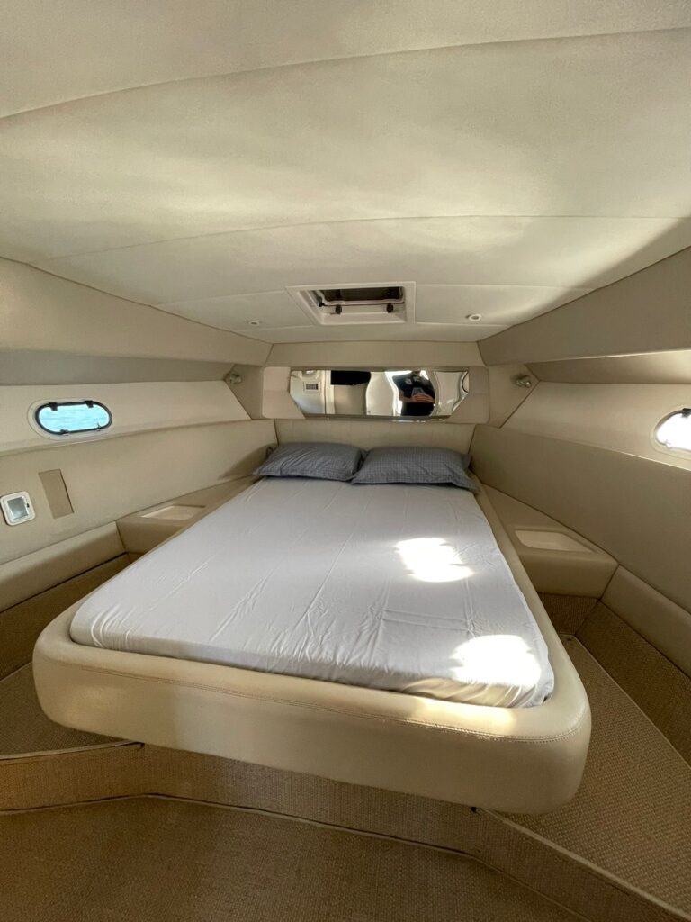 Lancha Oceanic Elegance 36 pés, Roteiro 4, Sentido Sul até a Praia de Indaiaúba