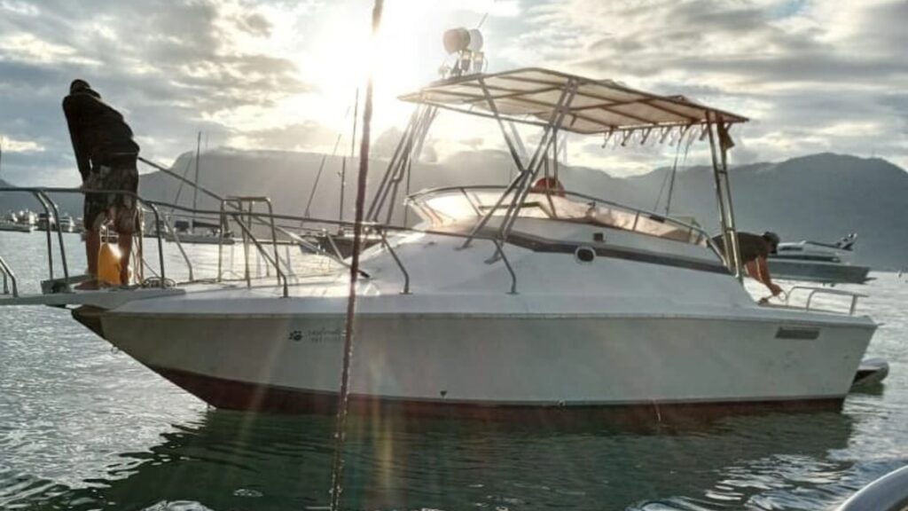 Lancha Carbrasmar 26 pés, Roteiro Praia do Eustáquio