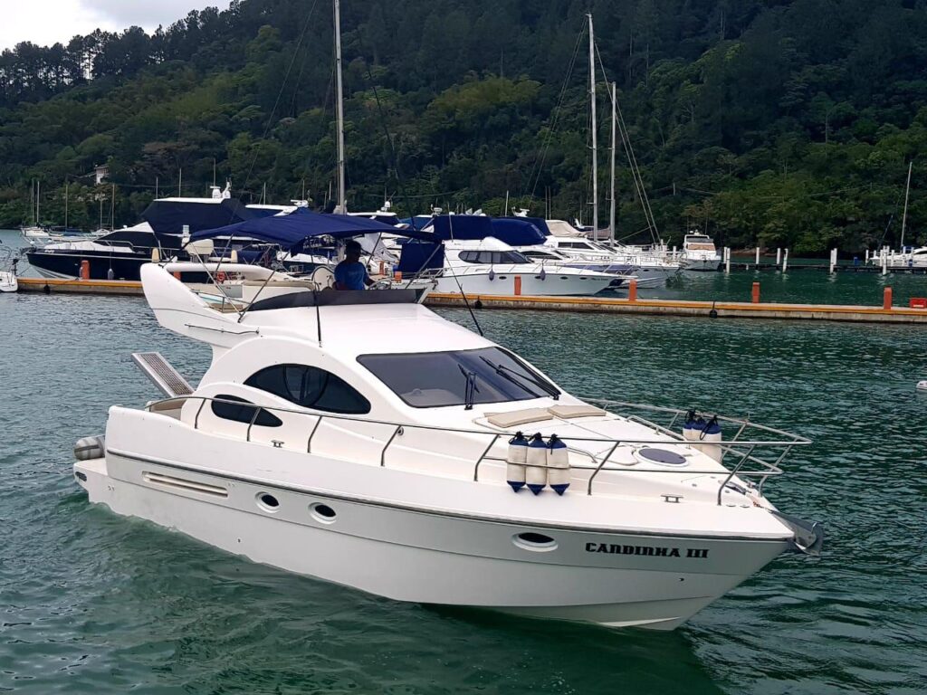 Lancha Azimut 380, Roteiro Sul, Meio Período