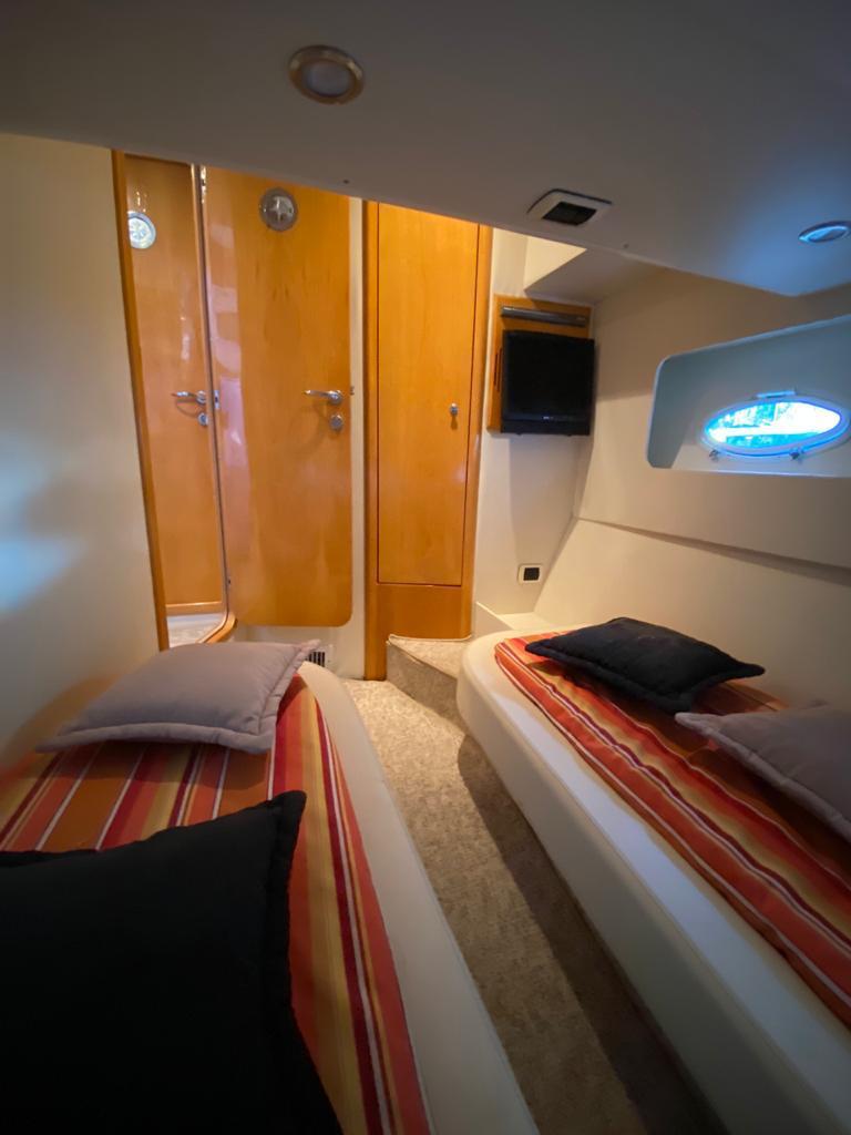 Lancha Azimut 380 Full, Roteiro Sul, Ilha Anchieta e região