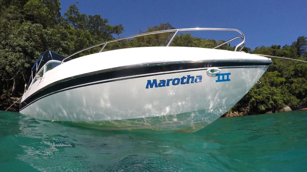 Lancha Straider 250, Roteiro Ilha do Algodão