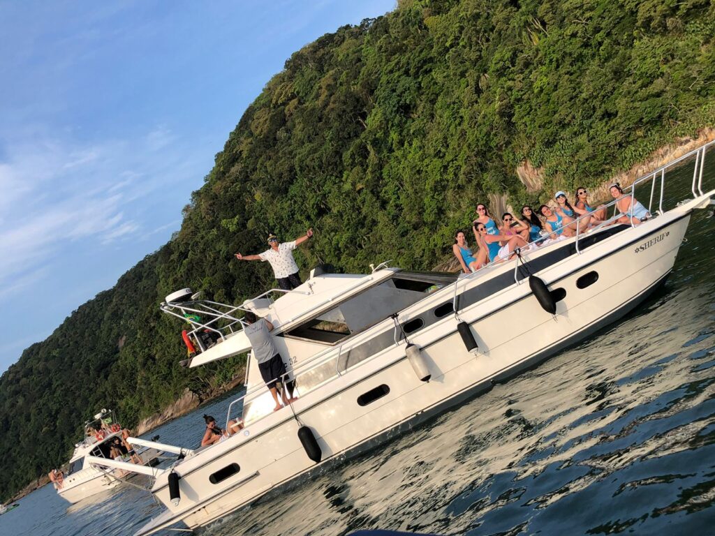 Lancha Oceanic 36, Roteiro Ilha das Palmas