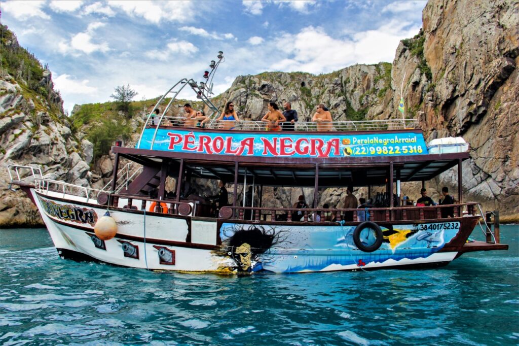 Barco – Pérola Negra, Roteiro 1