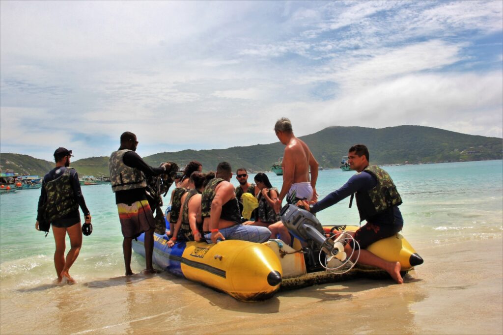 Barco – Pérola Negra, Roteiro 1