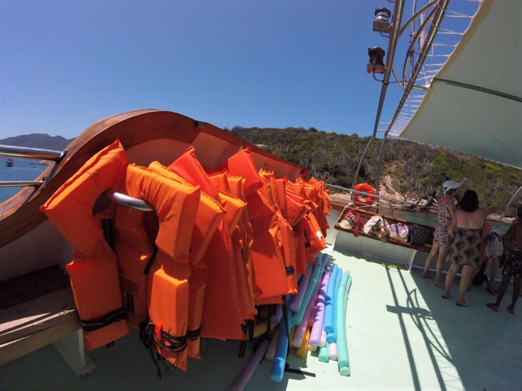 Barco – Shekinah, Roteiro 1