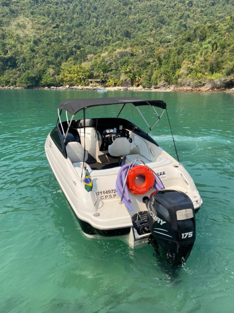 Lancha Focker 222, Roteiro Baía de Paraty