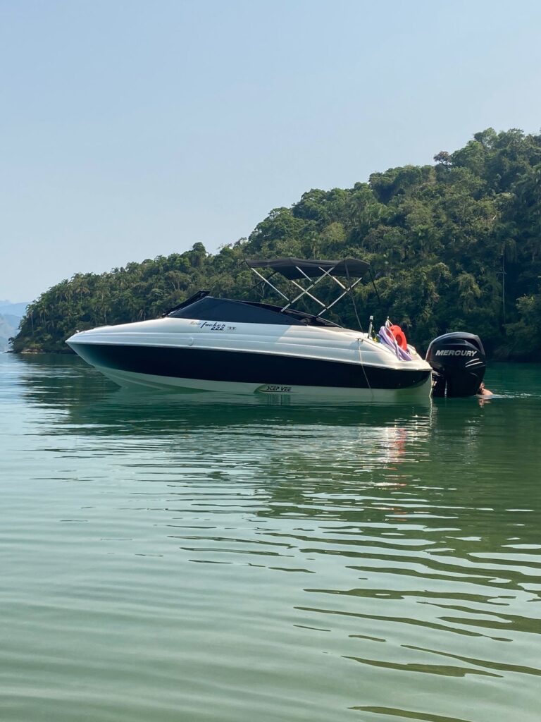 Lancha Focker 222, Roteiro Baía de Paraty