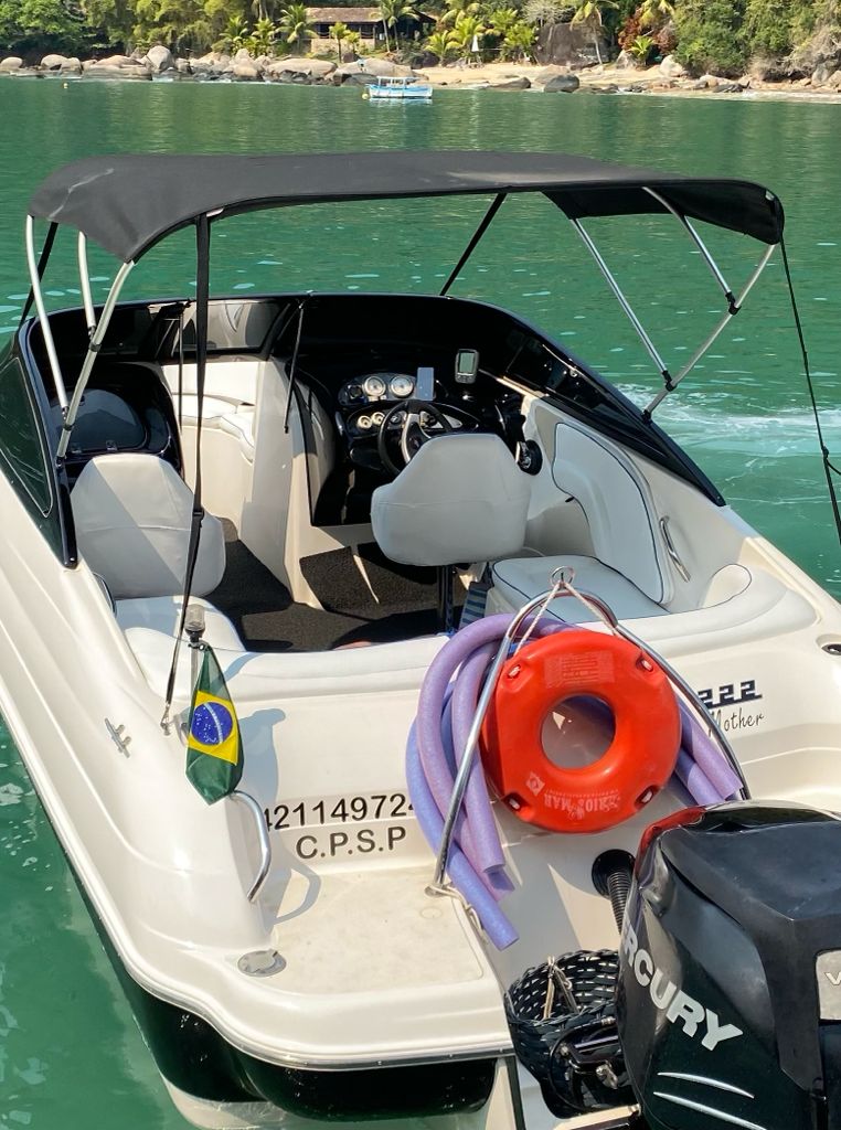 Lancha Focker 222, Roteiro Baía de Paraty