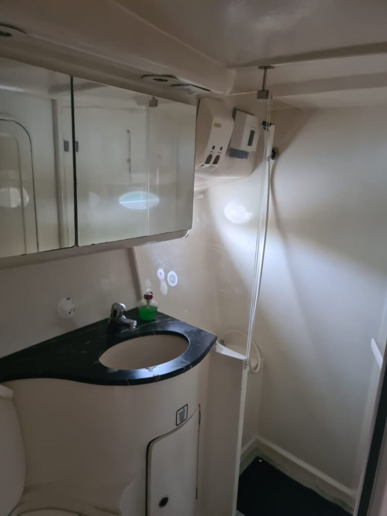 Lancha Carbrasmar 40, Roteiro 1