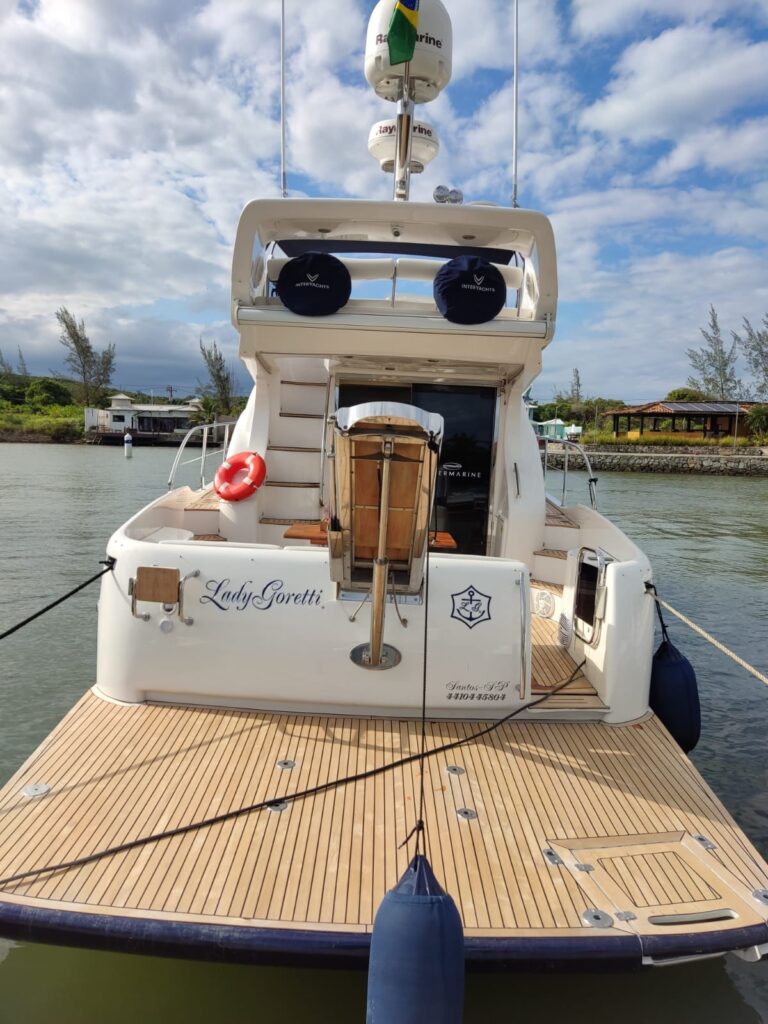 Lancha Azimut 49, Roteiro 1