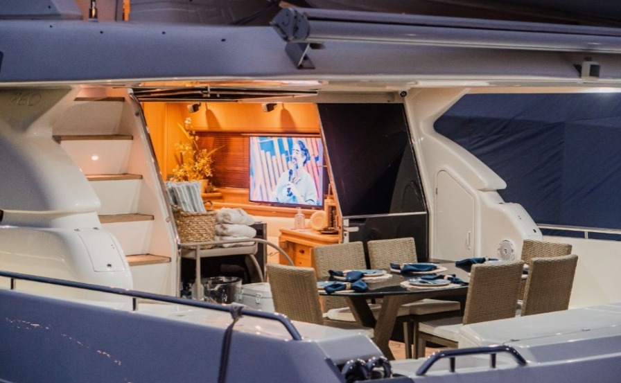 Ferretti 76, Roteiro Ilhas Paradisíacas