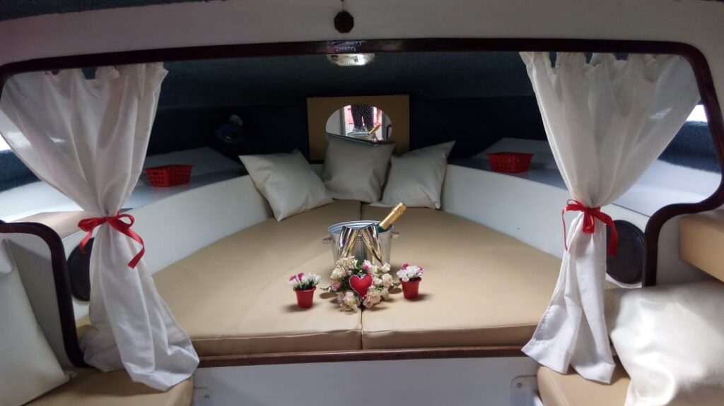 Lancha Quantum 330, Roteiro Ilha das Palmas