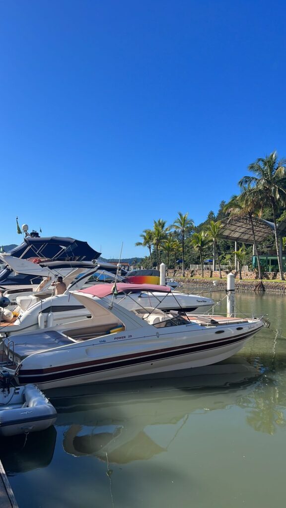 Lancha Real 29 pés, Roteiro Sul, Ilha Anchieta e região