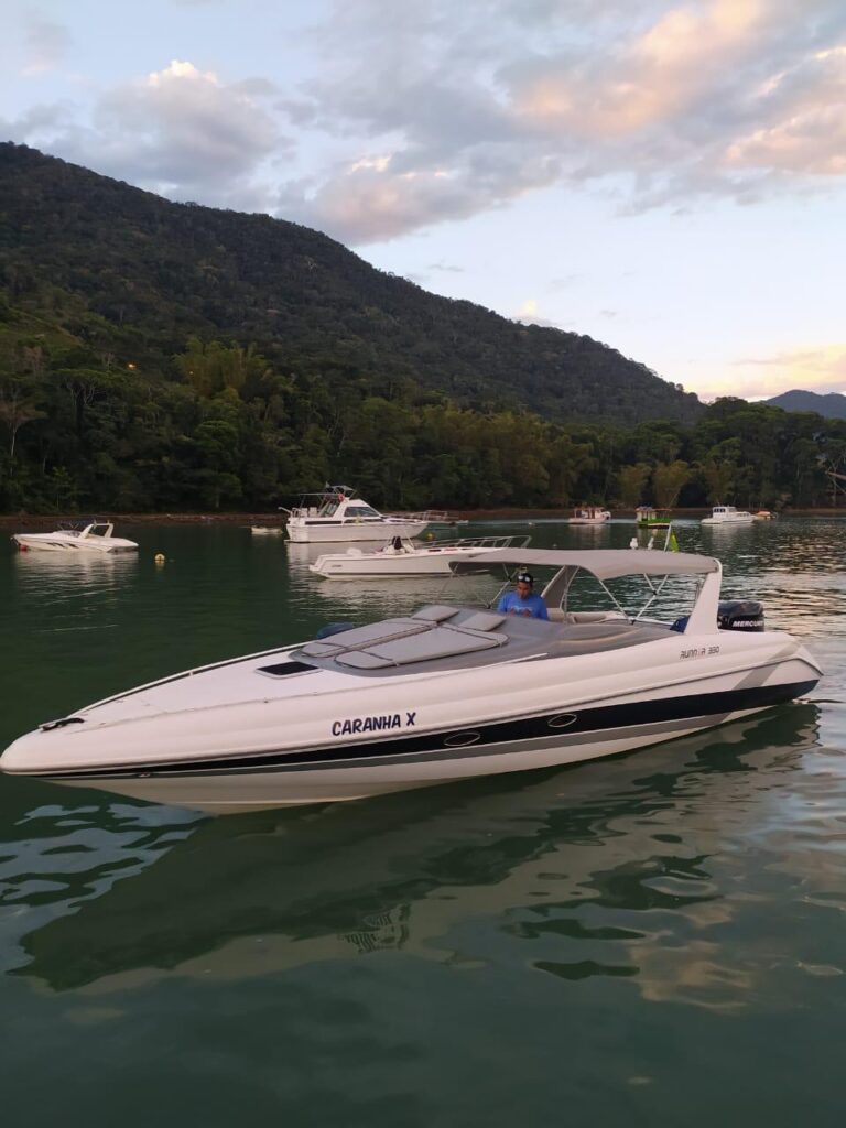 Lancha Runner 330, Roteiro Sul, Ilha Anchieta e Região