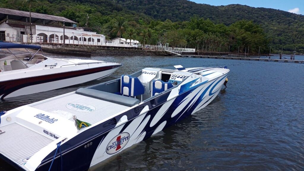 Lancha Cigarrete 38, Roteiro 2