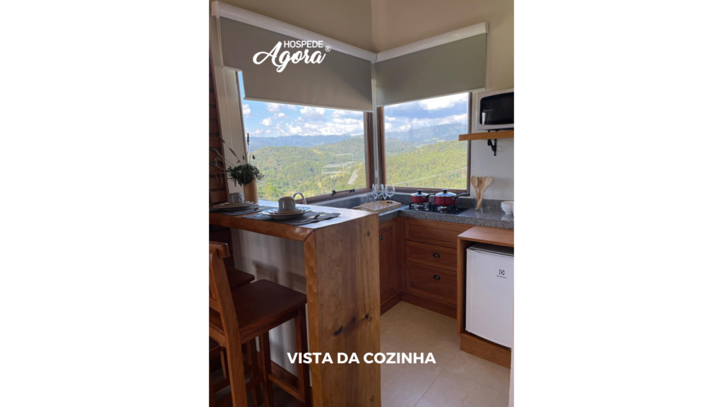 Chalé com Incrível Vista para a Famosa Pedra do Baú