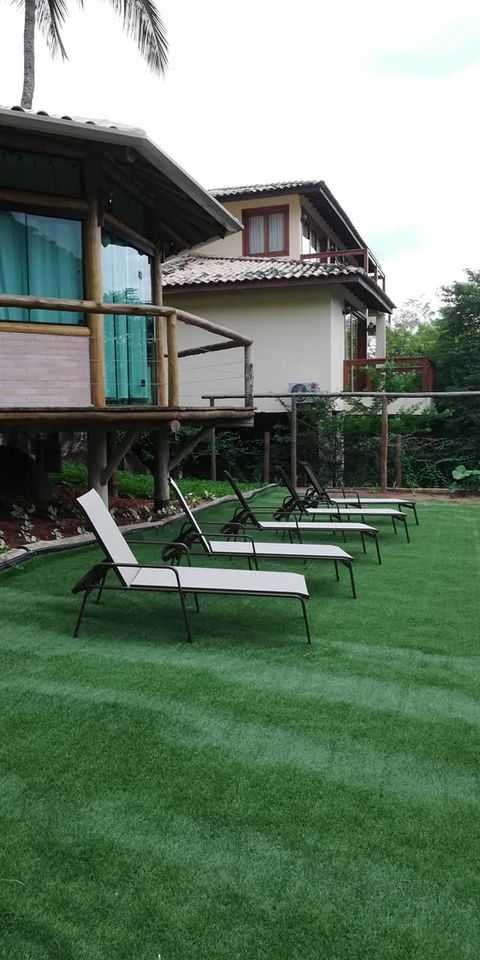 Bangalô Cinema, Vista para o mar, Praia do Siriúba