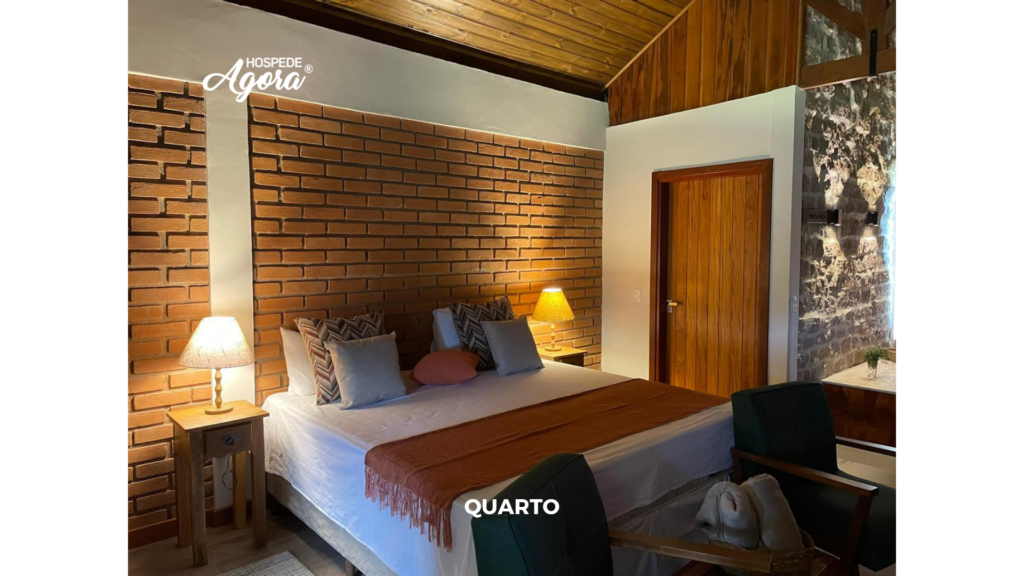 Chalé com Incrível Vista para a Famosa Pedra do Baú