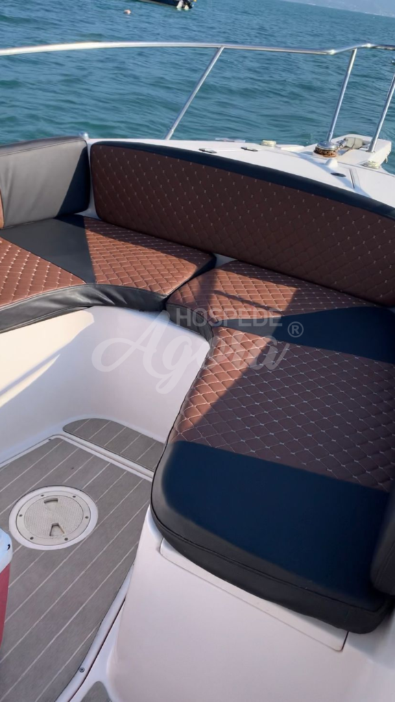 Lancha Fishing 22 pés, Roteiro Norte, até a Praia da Fome