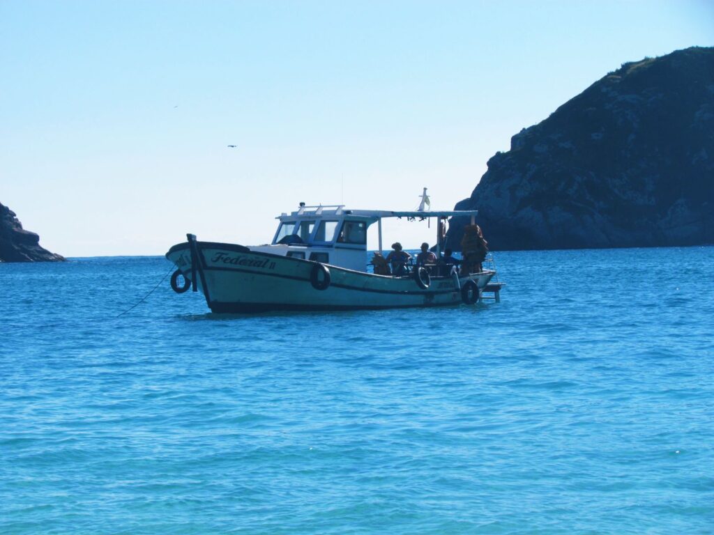 Barco – Federal II, Roteiro 1