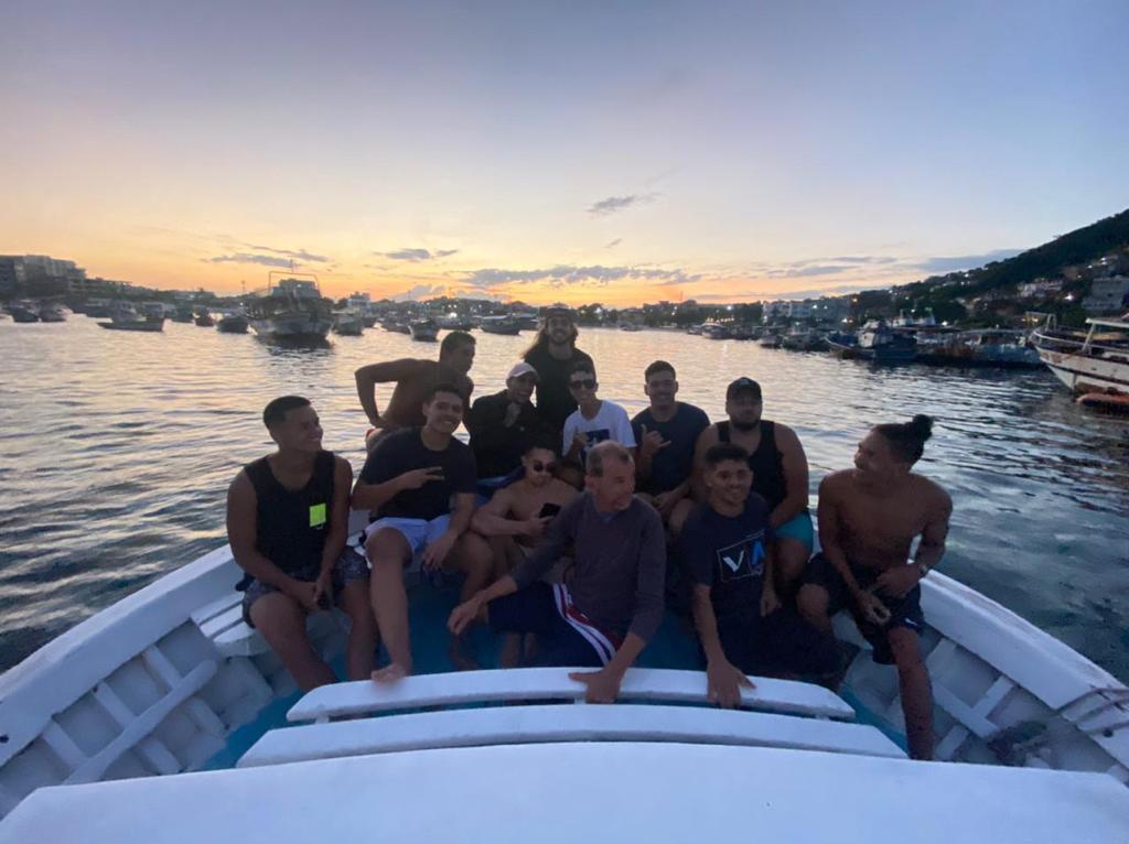 Barco – Federal II, Roteiro 1