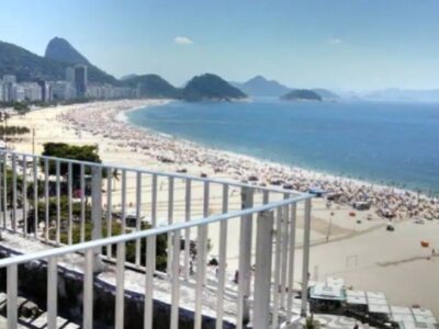 Copacabana – Terraço de frente para a praia