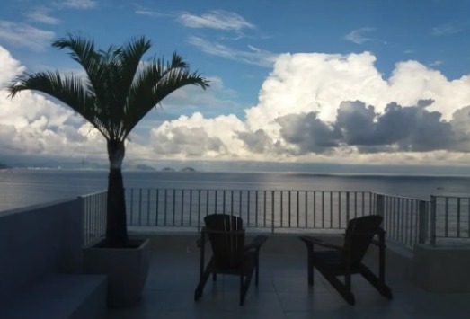 Copacabana – Terraço de frente para a praia