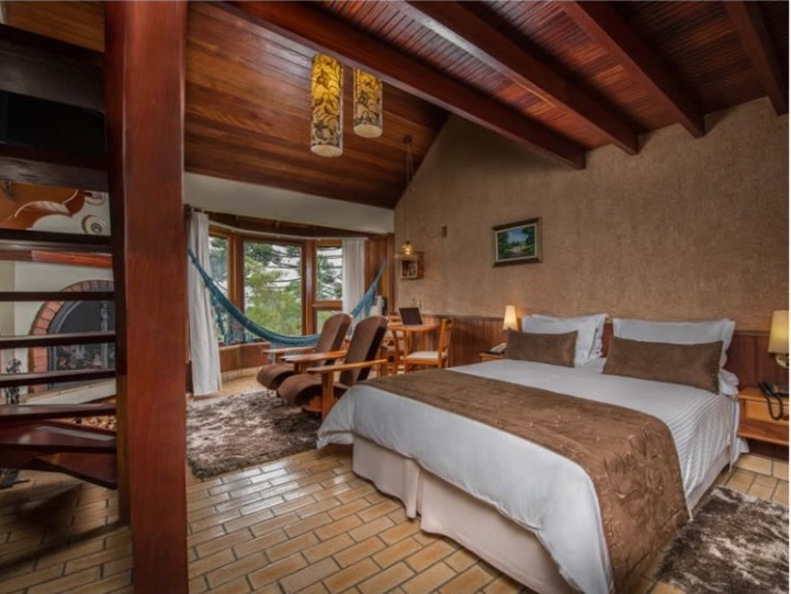 Chalé Luxo Mezanino