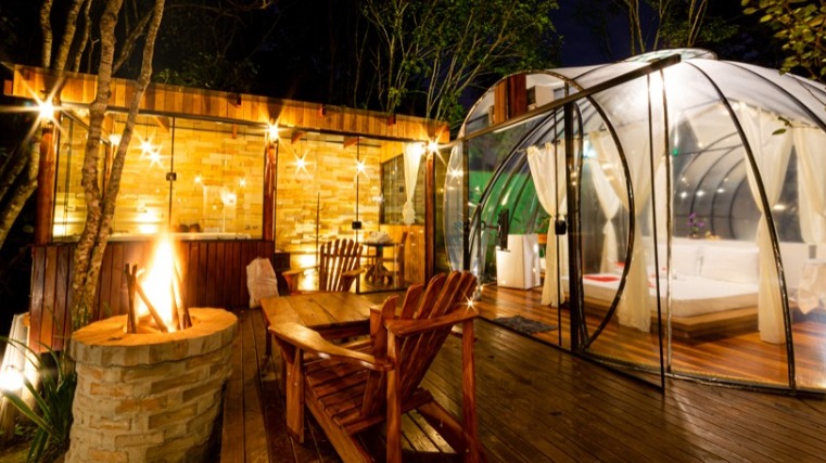 Chalé Bolha, Ótima Infraestrutura, 2,4 Km do Centro