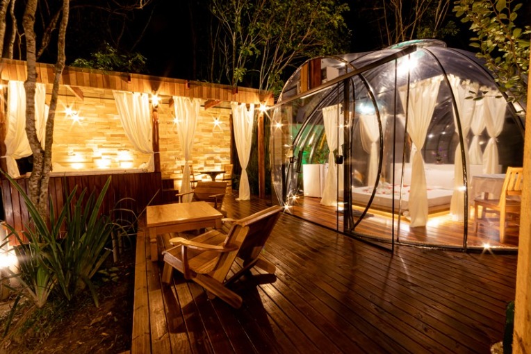 Chalé Bolha, Ótima Infraestrutura, 2,4 Km do Centro