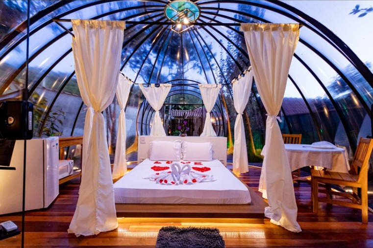 Chalé Bolha, Ótima Infraestrutura, 2,4 Km do Centro