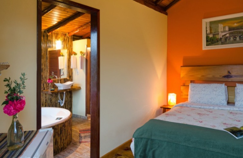 Chalé Alpino - Por do Sol