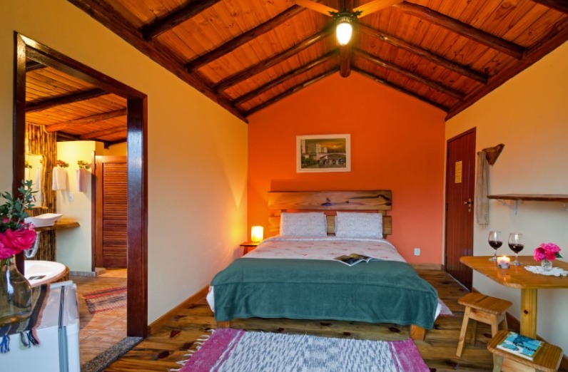 Chalé Alpino - Por do Sol