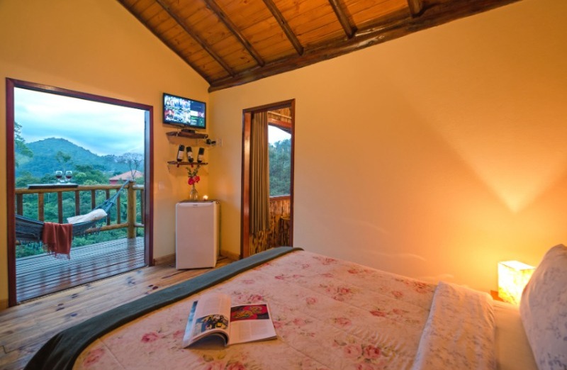 Chalé Alpino - Por do Sol